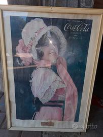 quadro vintage Coca Cola