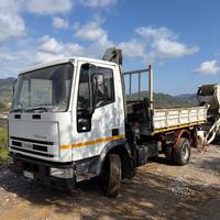 Eurocargo  80-18 ribaltabile con gru