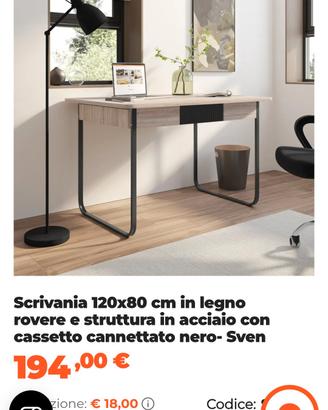 Scrivania Deghi NUOVA IMBALLATA