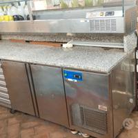 banco pizza (frigorifero) in marmo 
