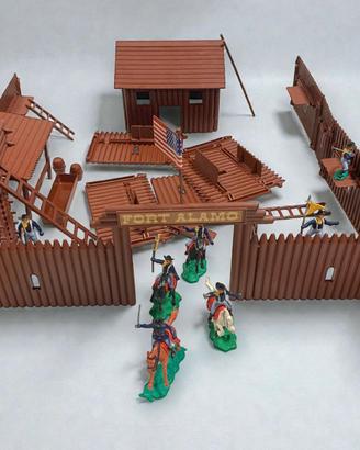 Fort Alamo SIMBA COMPLETO + Soldatini TIMPO Toys