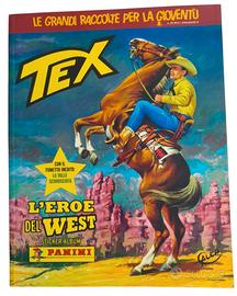 Tex album di figurine  L'eroe del west