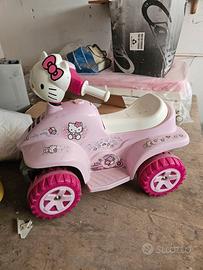 Moto a batteria Hello Kitty