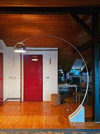 Lampada ad arco anni '70 space age