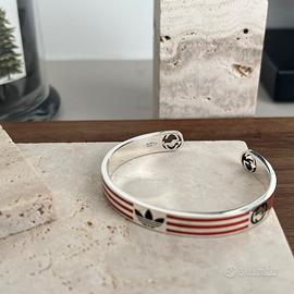 Bracciale in argento GUCCI x Adidas [Collaborazion