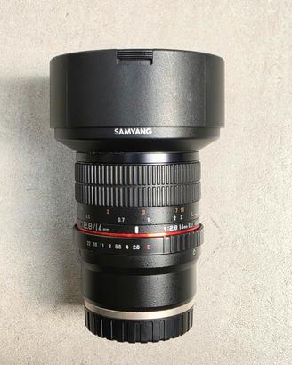 Samyang 14mm f/2.8 Full Frame per Sony E