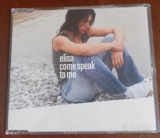 CD promo Elisa – Come Speak to Me 🎧 raro 2001