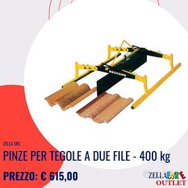 PINZA PER TEGOLE A DUE FILE