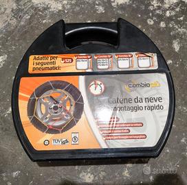 Catene da neve 9mm a rombo  - Nuove  misura 14"
