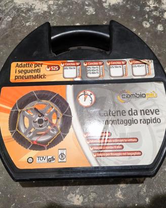 Catene da neve 9mm a rombo  - Nuove  misura 14"