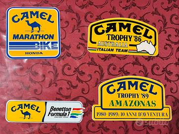 Adesivi Camel anni 80