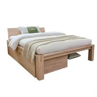 Letto giapponese con tatami in bamboo.
