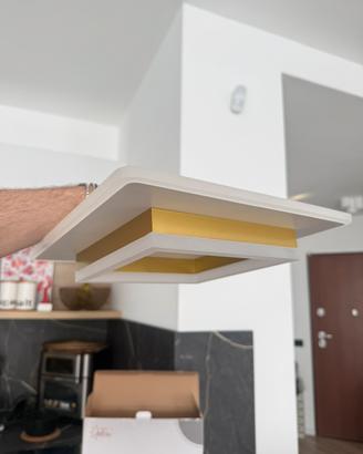 Plafoniera/lampadario DELIPOP LED Oro 30W NUOVO