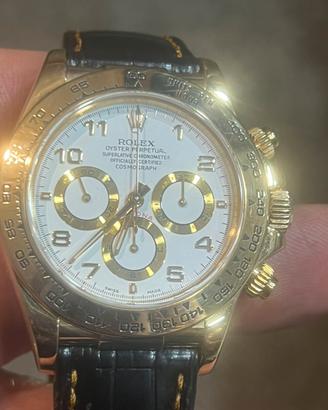 Rolex Daytona 16518 Oro Giallo Zenith FULL SET