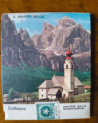 Rara scatola decorativa di fiammiferi - Colfosco