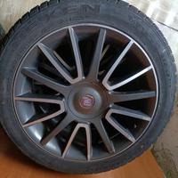 4 cerchi in lega 17 per fiat Bravo gomme termiche