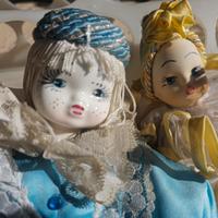 Due bambole porcellana 