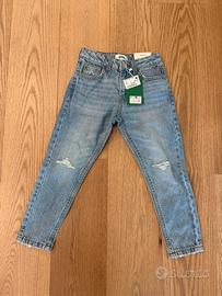 Jeans Higgins bambino 7 anni nuovo con cartellino