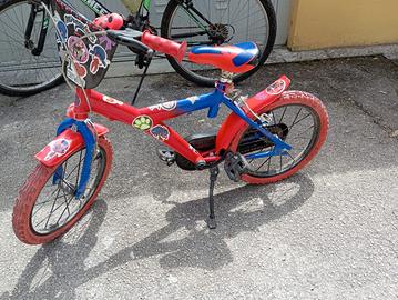 Bici bambina brandizzata "lady Bug"