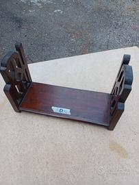 piccola mensola in legno massiccio 