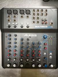 mixer alesis multimix 8 USB FX