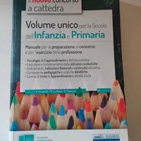 Volume unico per la scuola dell'infanzia e primar