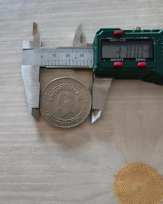 Token Caesars Palace 1$ Las Vegas 1992 originale.