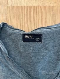 Maglietta t-shirt blu rifle taglia s