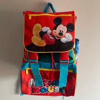 Zaino + ombrello Topolino scuola nuovo