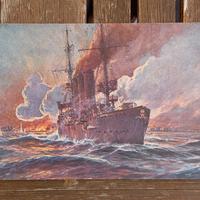 cartolina militare tedesca WW1