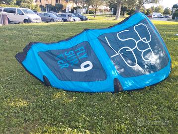 Flysurfer BOOST3 9 m - barra Infinity XX inclusa