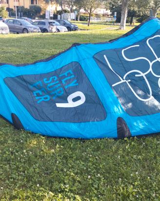 Flysurfer BOOST3 9 m - barra Infinity XX inclusa