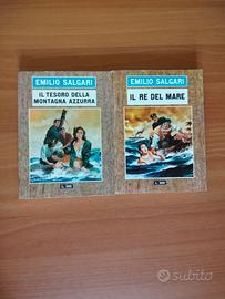 edizioni vintage di romanzi Emilio salgari