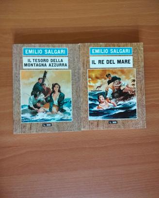 edizioni vintage di romanzi Emilio salgari