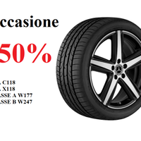 Cerchio a 5 razze 19" Mercedes-Benz Classe A B CLA
