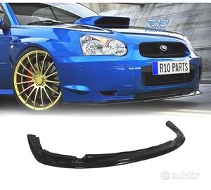 SPOILER LIP SUBARU IMPREZA 04- GDB STI IN NERO LUC
