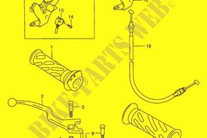 Cavo freno Suzuki Burgman 250 5881014f00000