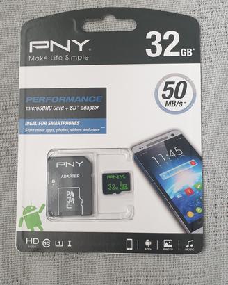 Micro sd, memoria espandibile 32gb