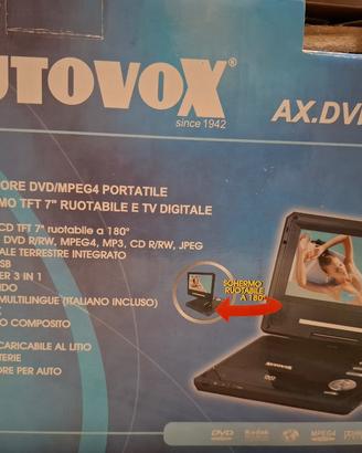  Lettore dvd portatile autovox