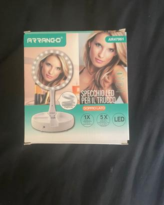 specchio per il trucco led