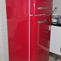 Frigorifero Smeg rosso con congelatore FAB30RRD6