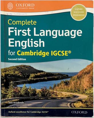 First language English for Cambridge IGCSE