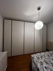 Armadio 8 ante con comò e comodini Novamobili