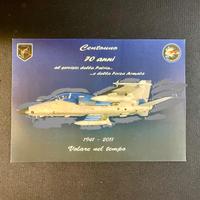 🇮🇹 Rara Litografia 101° Gruppo Volo AMX - 70 Anni