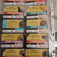 Schede telefoniche animali 