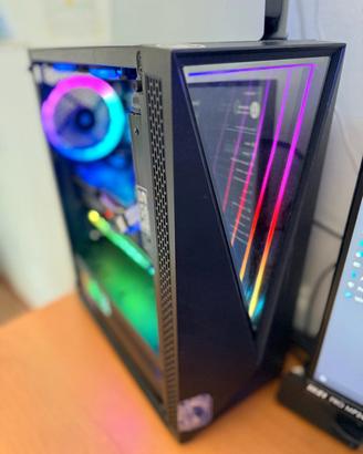 PC GAMING + MONITOR CURVO + ACCESSORI