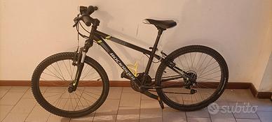 bicicletta rockrider ruota 24