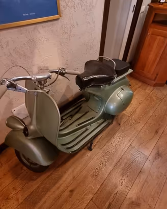 RARA Vespa 125 Faro Basso V31T (1951) - Targa Orig