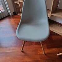 6 sedie color tortora