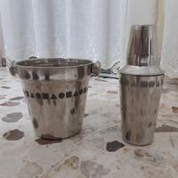Cestello portaghiaccio e Shaker cocktail